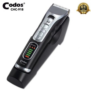 [CODOS CHC-918] Tông Đơ Cắt Tóc Chuyên Nghiệp|Sạc Không Dây Siêu Tốc|Công Suất 7W|Bảo Hành 1 Năm - Codos Store