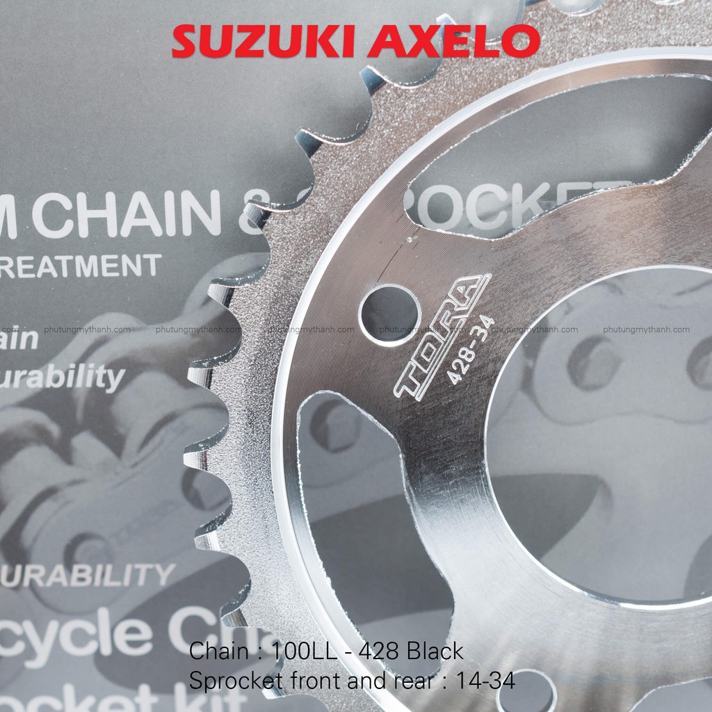 Nhông sên dĩa Suzuki Axelo 125cc -Tora