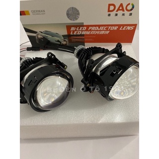 Bi cầu độ pha cos led dao 3.0inch 65w chân xoáy h4 h7