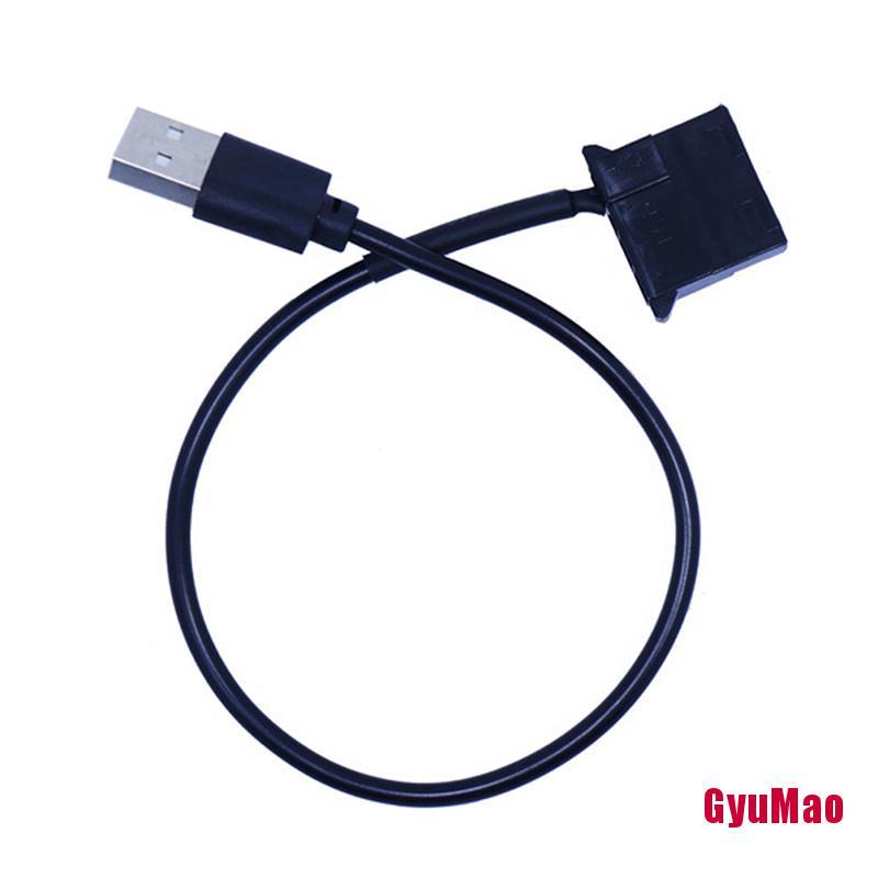 Cáp Chuyển Đổi 1 Chân Từ USB Sang Molex 4 Pin Cho Quạt Tản Nhiệt Máy Tính