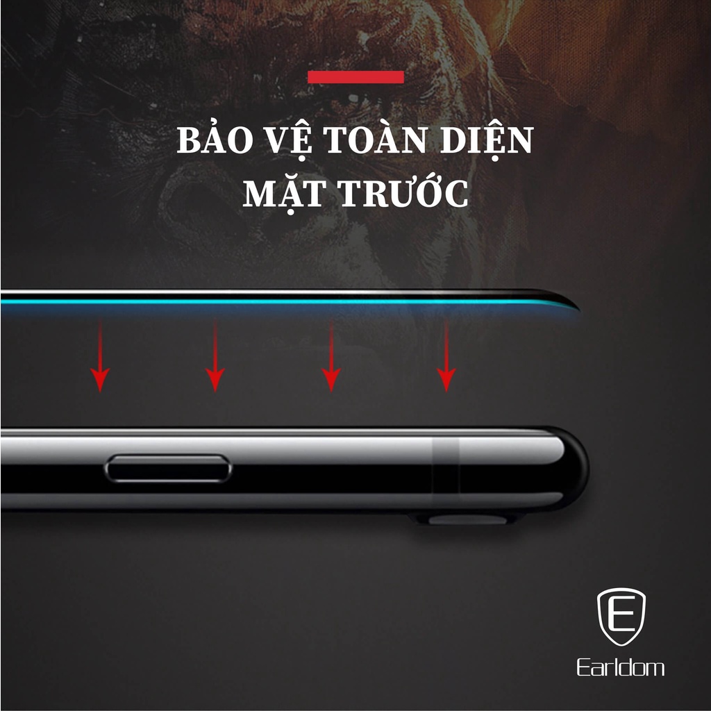 Kính Cường Lực Iphone 12ProMax A72 A52 M51 M31 A94 A15 Gorilla Earldom, phủ nano chống bám vân tay.