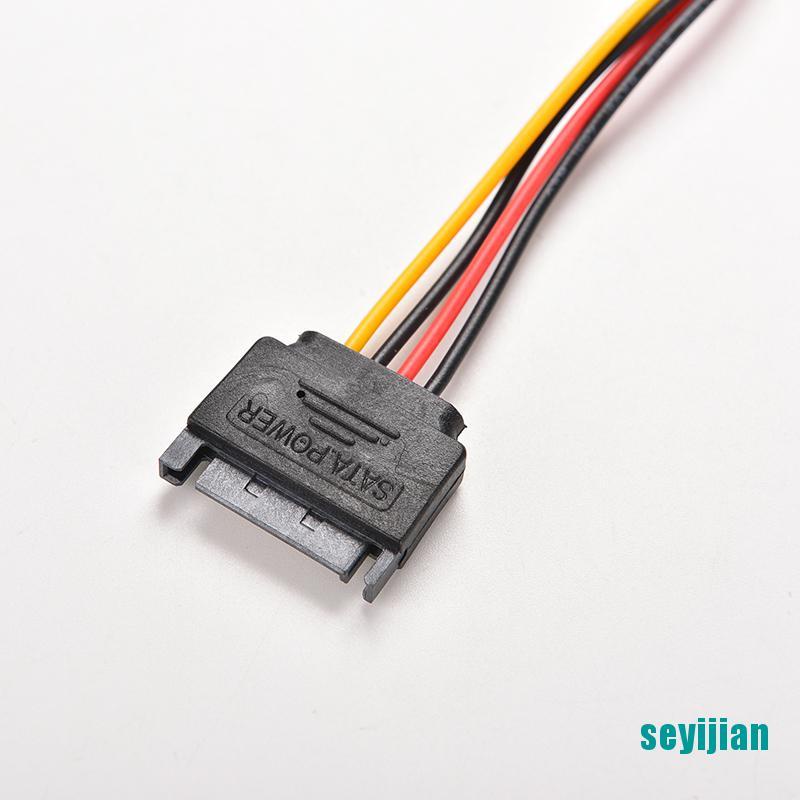 Cáp Mở Rộng Chuyển Đổi Từ Đầu Cắm 8 Inch Sang Ổ Cắm 15 Pin 15P SATA Chuyên Dụng