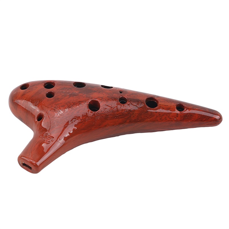 1 Kèn Ocarina Gốm 12 Lỗ Chuyên Nghiệp Cho Bé