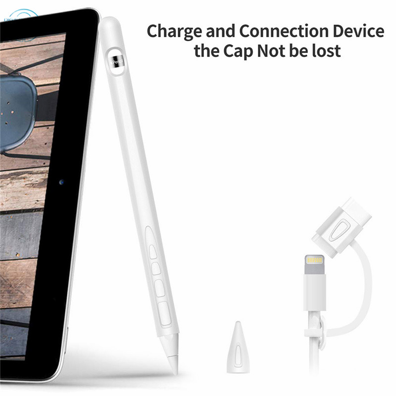 Vỏ silicon bảo vệ cho bút cảm ứng thích hợp cho Apple Pencil 1