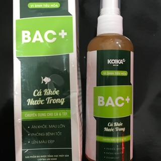 Vi sinh tiêu hoá Bac+ thế hệ mới chai 100ml