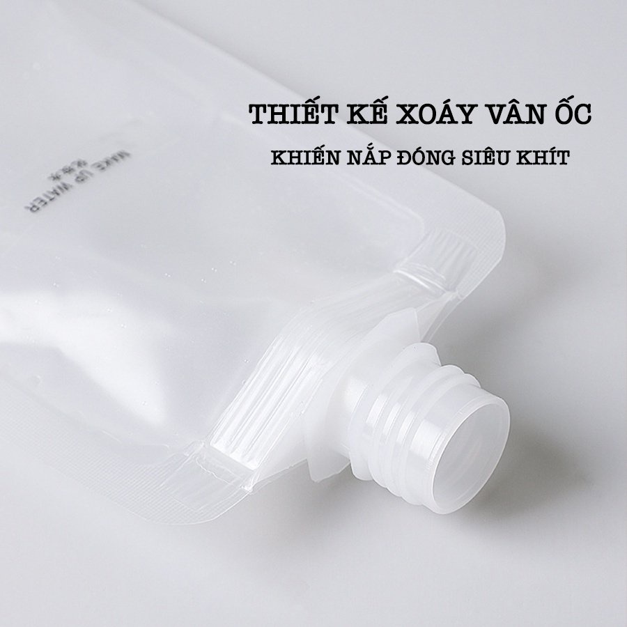 Túi Chiết Mỹ Phẩm, Dầu Gội, Dầu Xả, Sữa Tắm Có Thể Tái Sử Dụng, Tiện Ích Khi Đi Du Lịch