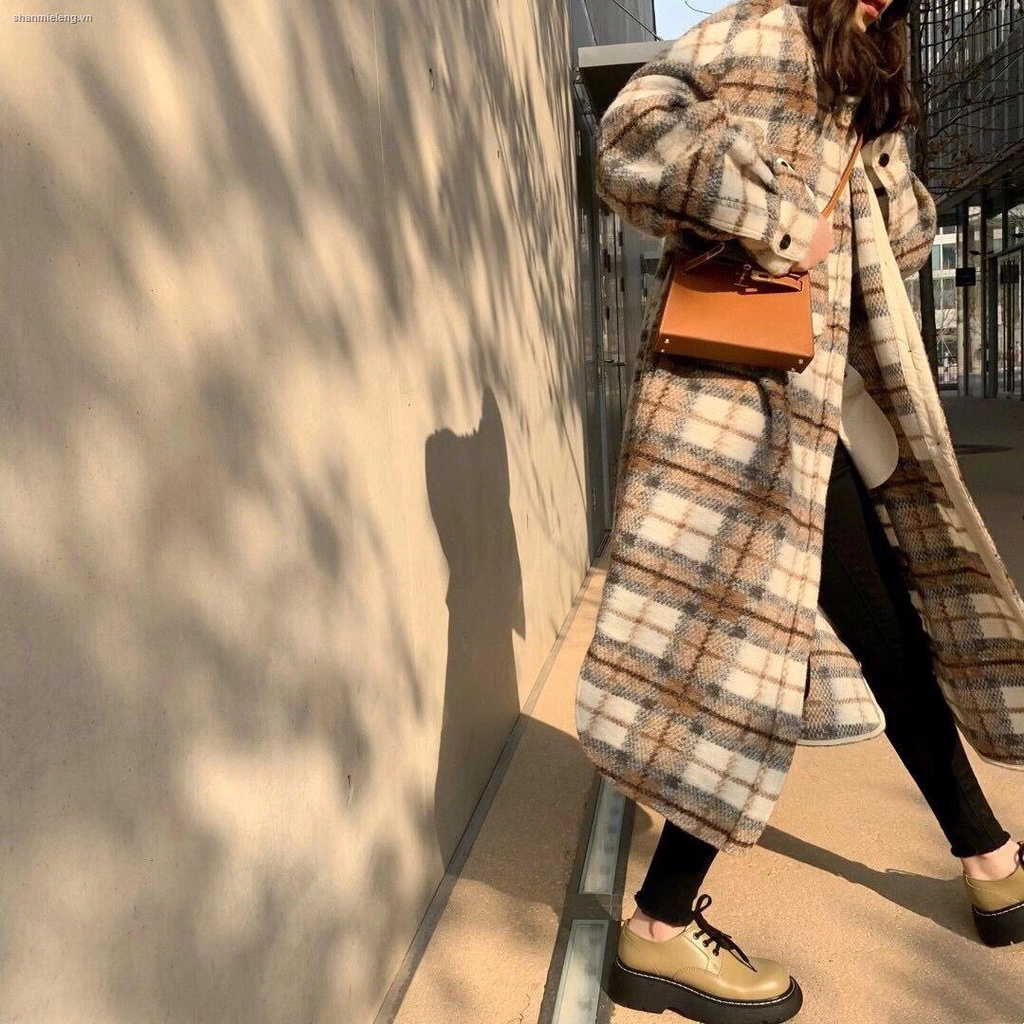 Giày Da Đế Dày Mũi Tròn Phong Cách Retro Anh Quốc 2021 Cho Nữ