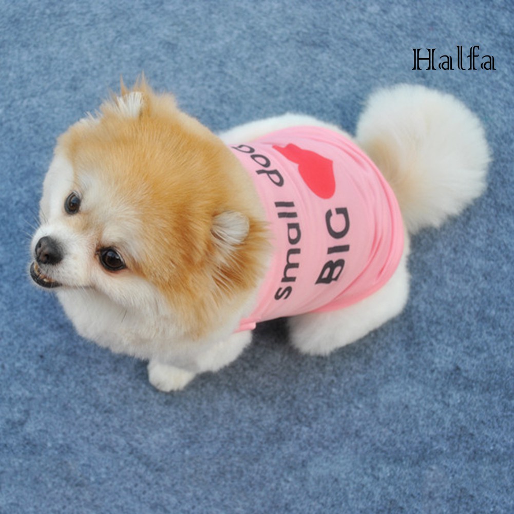 Áo In Hình Trái Tim Đáng Yêu Cho Thú Cưng