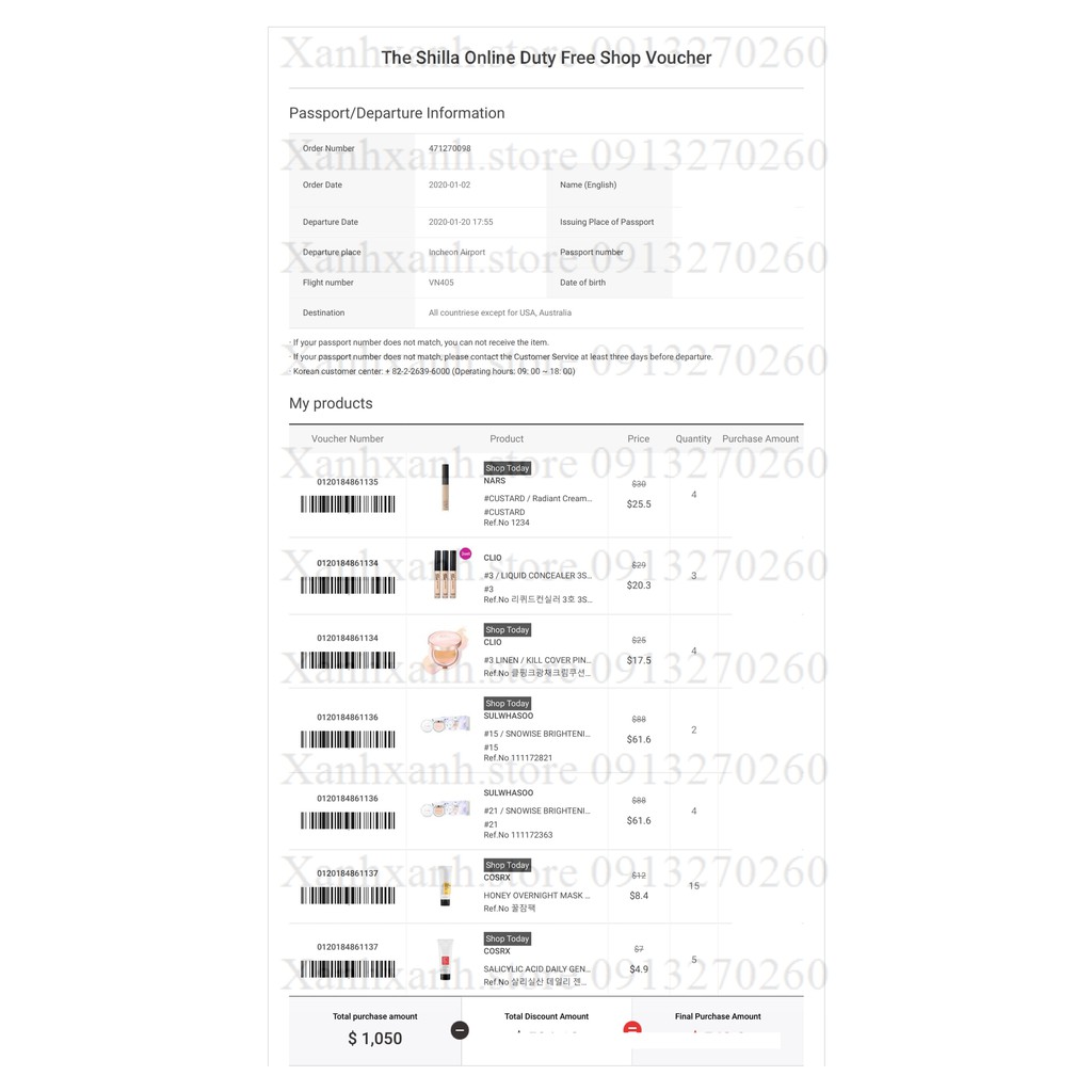 Phấn Clio Kill Cover Founwear Cushion Ampoule Cushion