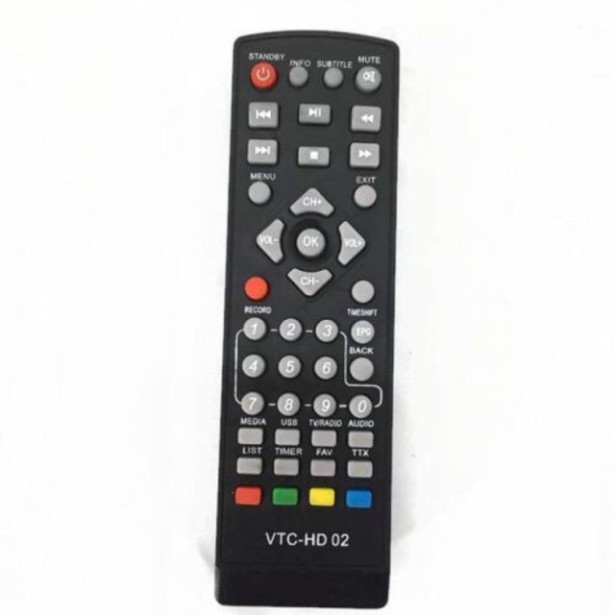 TV Điều Khiển Đầu Kĩ Thuật Số VTC HD02 ( dùng cho VTC T205)