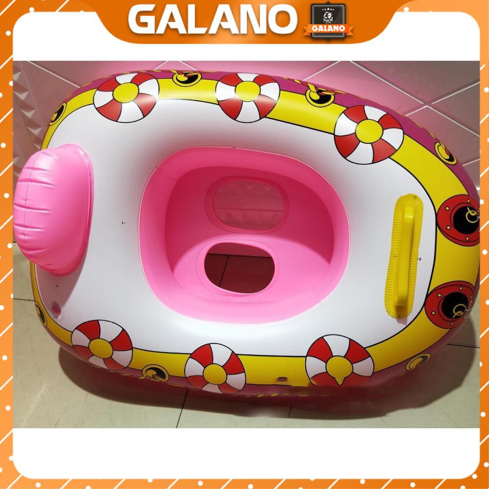 Phao Bơi Cho Bé GALANO Phao Bơi Trẻ Em Xỏ Chân Chống Lật Có Tay Nắm An Toàn Cho Bé Bơi Lội SS-001268