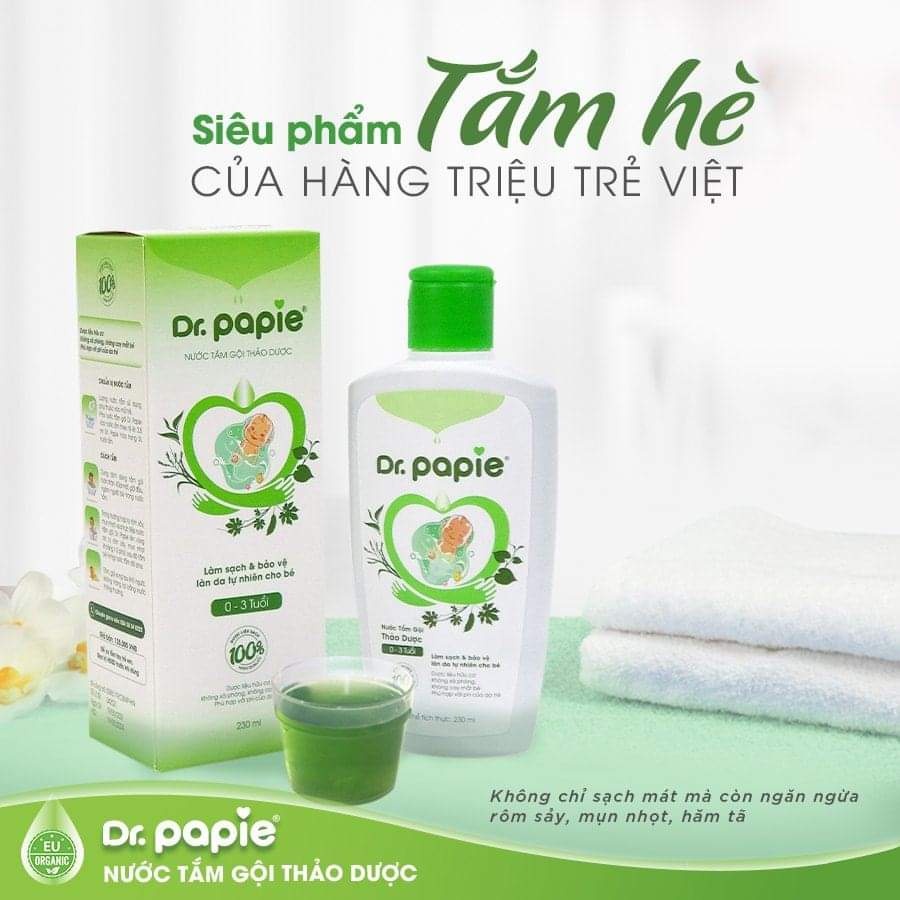 Sữa tắm thảo dược Dr.Dapie cho bé - có bán sỉ