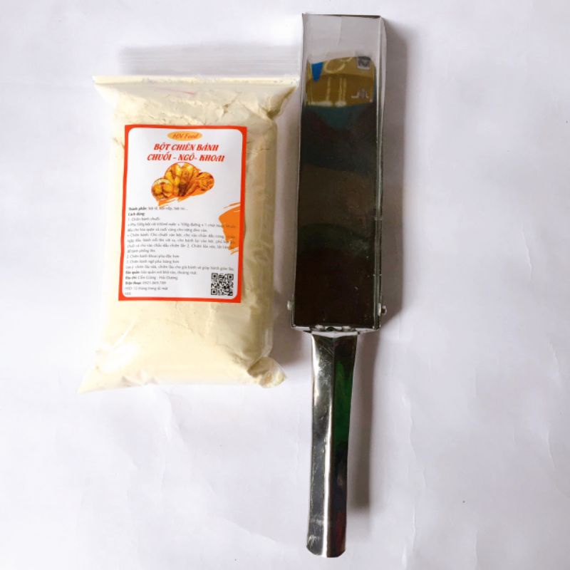 Combo khuôn và 500g bột chiên bánh chuối
