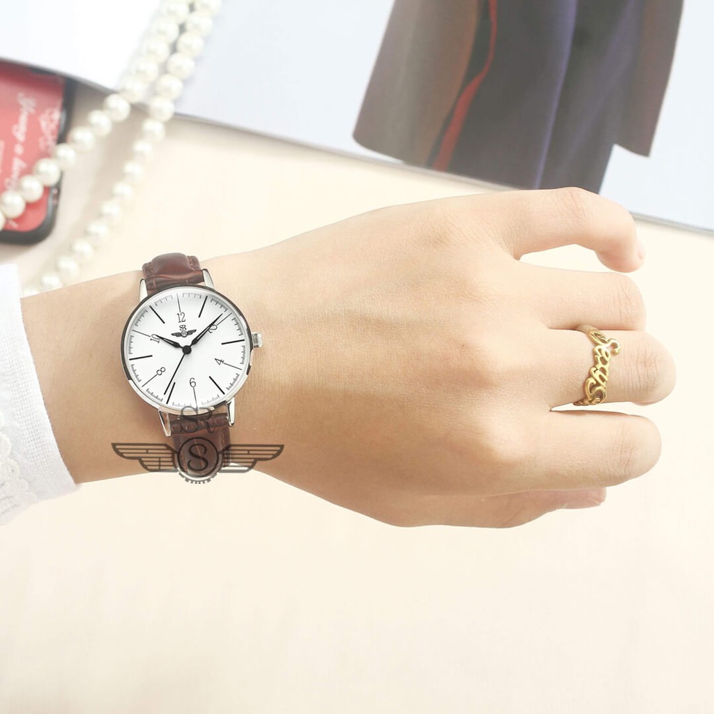 Đồng Hô Cặp Nam Nữ SRWATCH SR6657.4102RNT , mặt kính Sapphire , chống va đập , chống nước , bảo hành 12 tháng