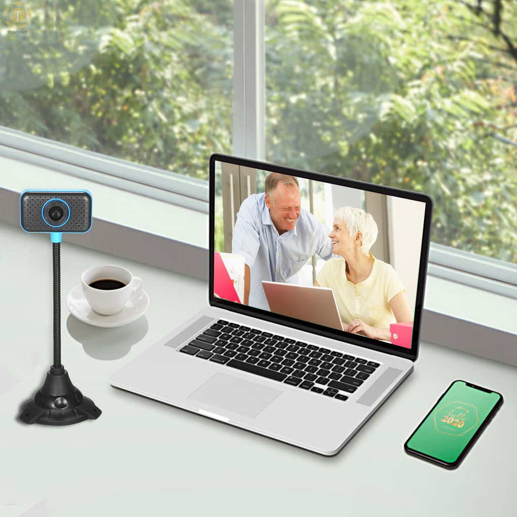 Webcam Usb Mini 12 Tiếng Ồn Tích Hợp Mic Linh Hoạt Cho Máy Tính Để Bàn / Laptop