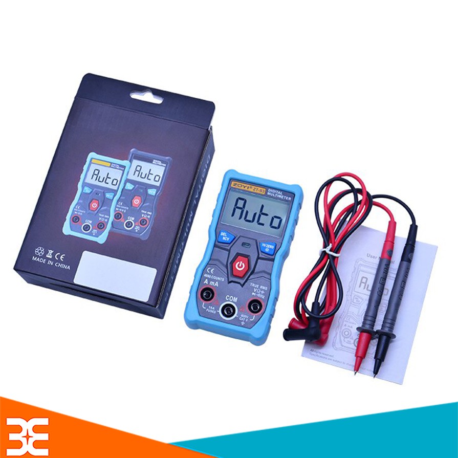 Đồng hồ vạn năng, đồng hồ đo điện vạn năng tự động Zoyi ZT-S3 độ chính xác cao