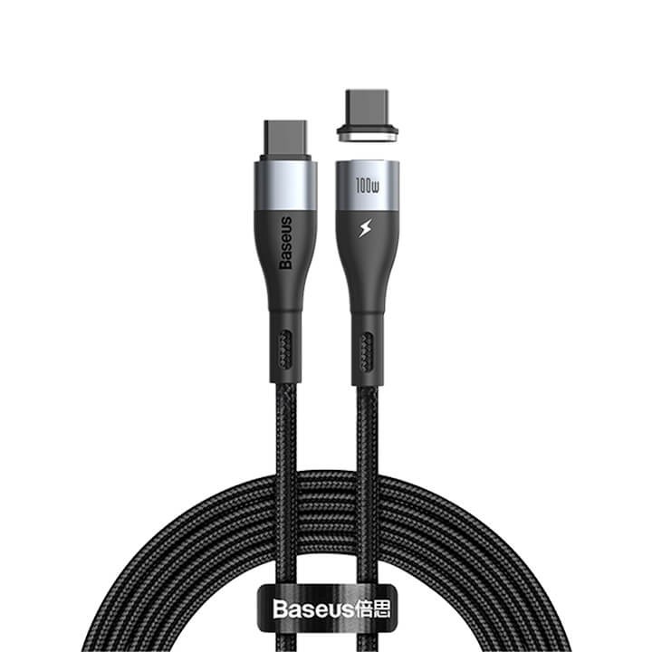 Cáp sạc nam châm cho Macbook Type-C 100W Baseus