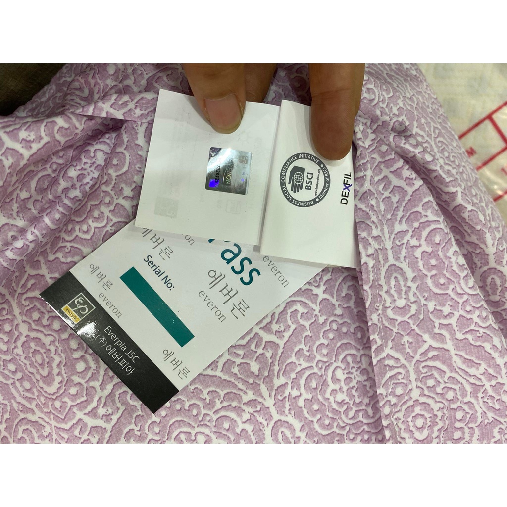 Bộ Drap chun chần EVERON carna