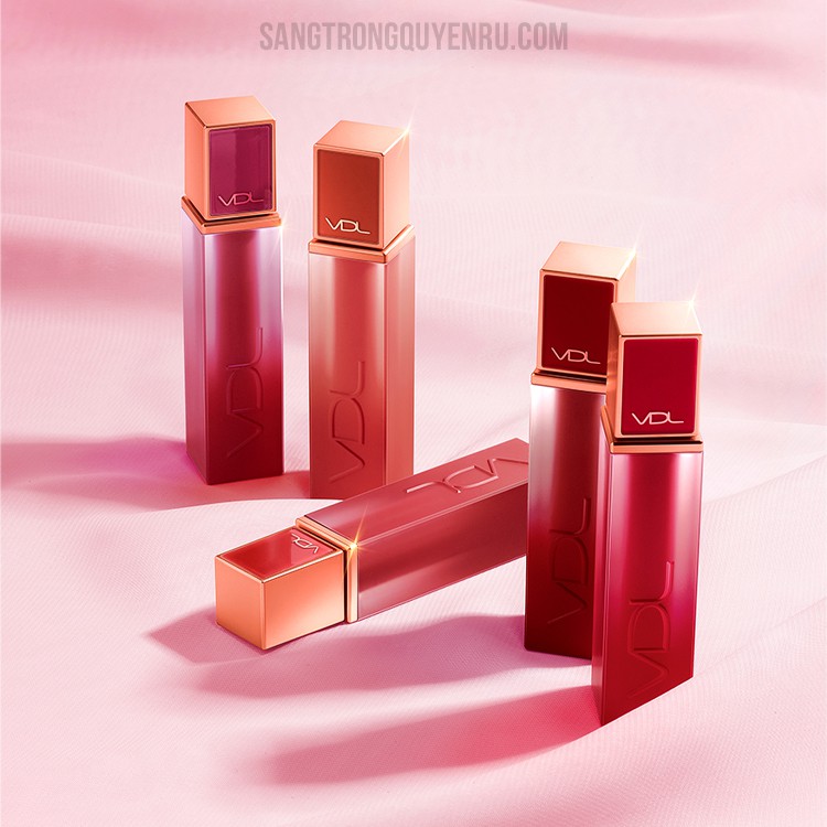 Son kem lì VDL Lip Stain Mashed Velvet - Bí quyết cho đôi môi căng bóng chuẩn gái Hàn