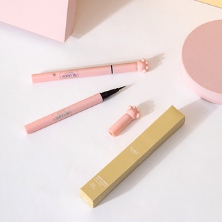 Bút kẻ mắt chống thấm nước, chống mồ hôi, lâu trôi, không dễ đeo, mèo, móng vuốt đen, bút kẻ mắt dạng lỏng, bút trang điểm 1 mảnh aibolai888