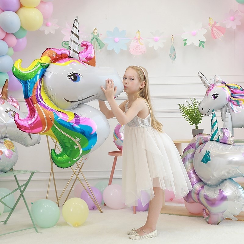 Bong Bóng Hình Kỳ Lân Trang Trí Tiệc