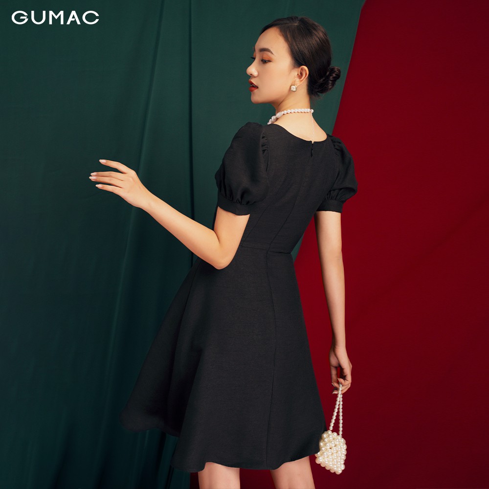 Đầm ôm nữ GUMAC cổ U, form cúp ngực basic, đủ màu đủ size DB168 | BigBuy360 - bigbuy360.vn