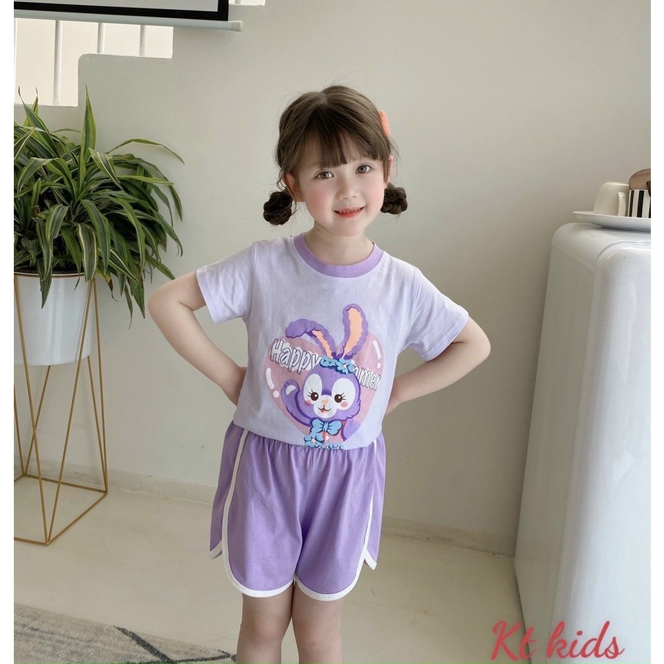 Lyvyshop- (Cotton đẹp) Bộ quần áo cộc tay cho bé trai, bé gái 09-28kg