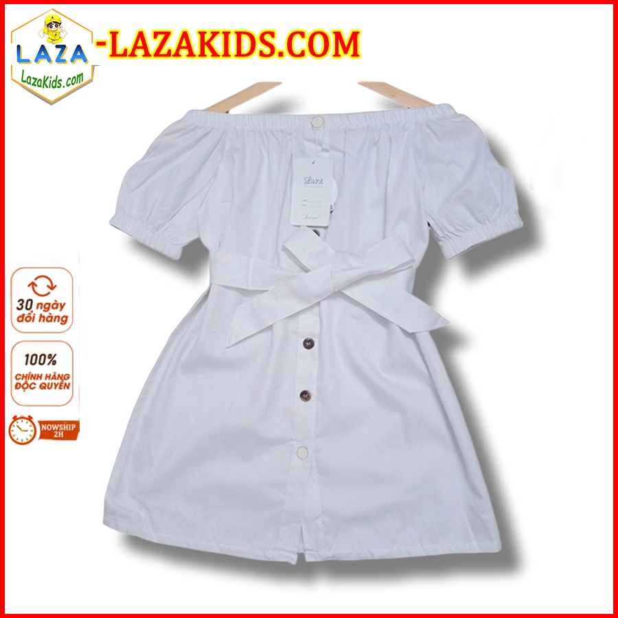 Đầm váy trắng cho bé gái shop xịn bé từ 28-45 kí