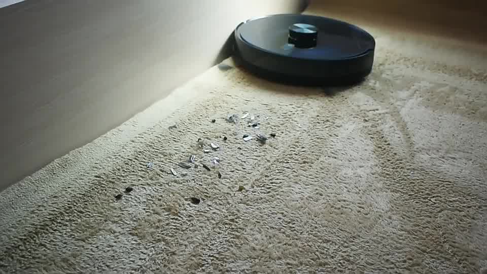 Robot hút bụi lau nhà KAW điều khiển bằng điện thoại, hút bụi tự động bảo hành 12 tháng | BigBuy360 - bigbuy360.vn