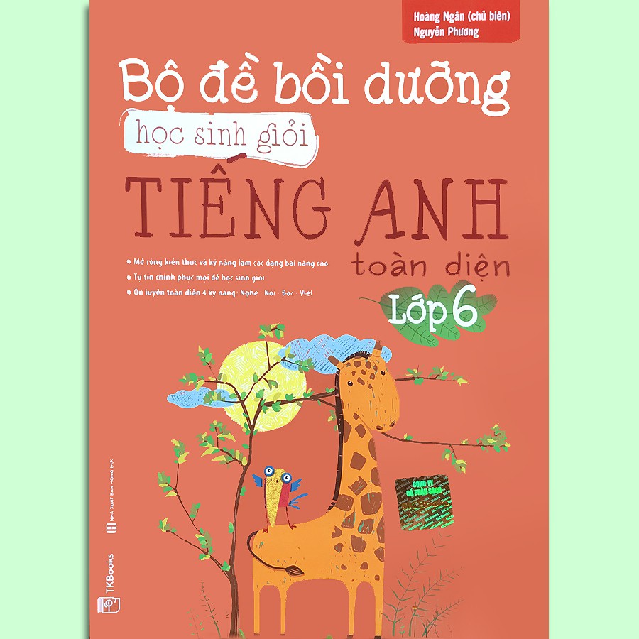 Sách - Bộ Đề Bồi Dưỡng Học Sinh Giỏi Tiếng Anh Toàn Diện Lớp 6