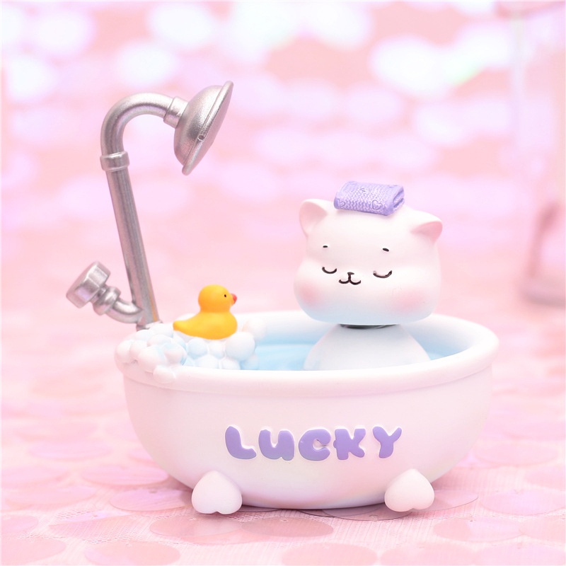 Heo , Mèo để taplo xe hơi