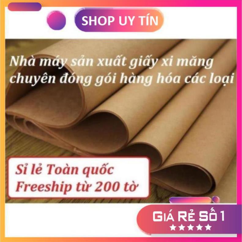 [Thanh Lý Xả Kho] Giấy Xi Măng Đóng Gói Hàng Chuyên Nghiệp Tiện Dụng - SIÊU RẺ- giấy kraft- giấy gói quà
