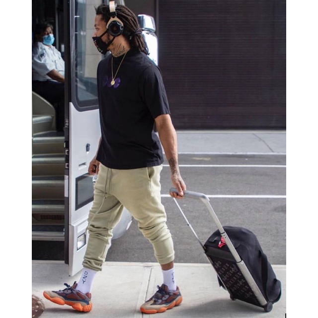 'Giày Cổ Thấp' adidas Yeezy 500 'Enflame'