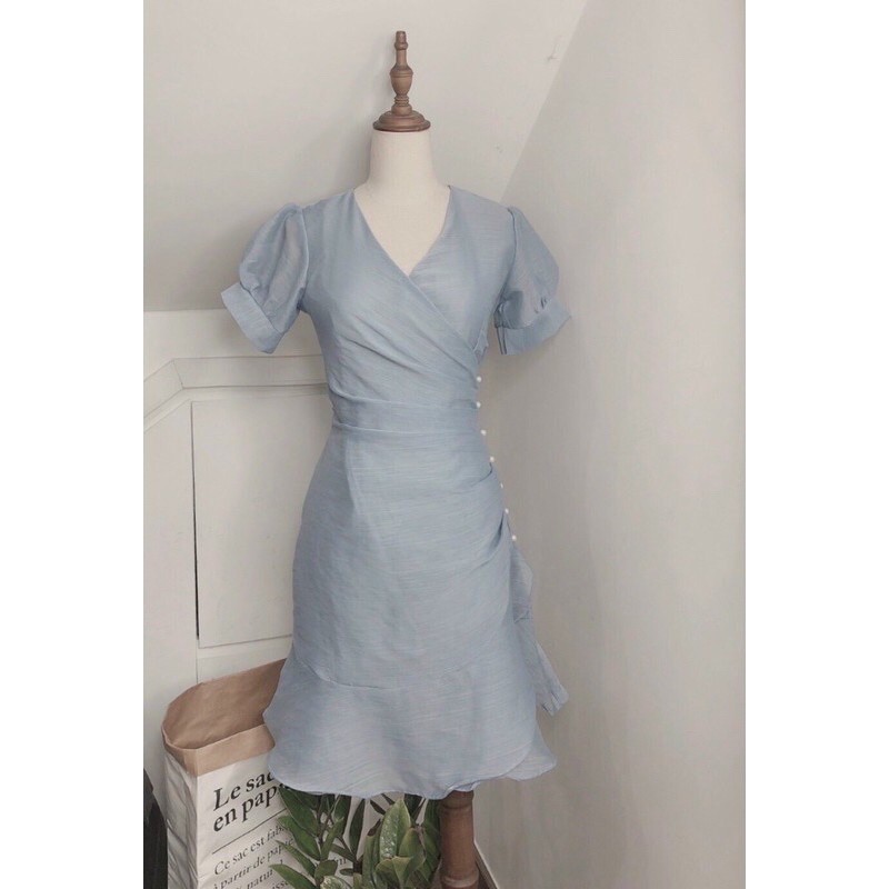 ĐẦM TRẮNG DỰ TIỆC THANH LỊCH 👉CÓ ẢNH THẬT,KÈM VIDEO 👈 ĐẦM VÁY NỮ ĐẸP GIÁ RẺ ,CỔ CHỮ V NHẸ NHÀNG,DỄ THƯƠNG | BigBuy360 - bigbuy360.vn