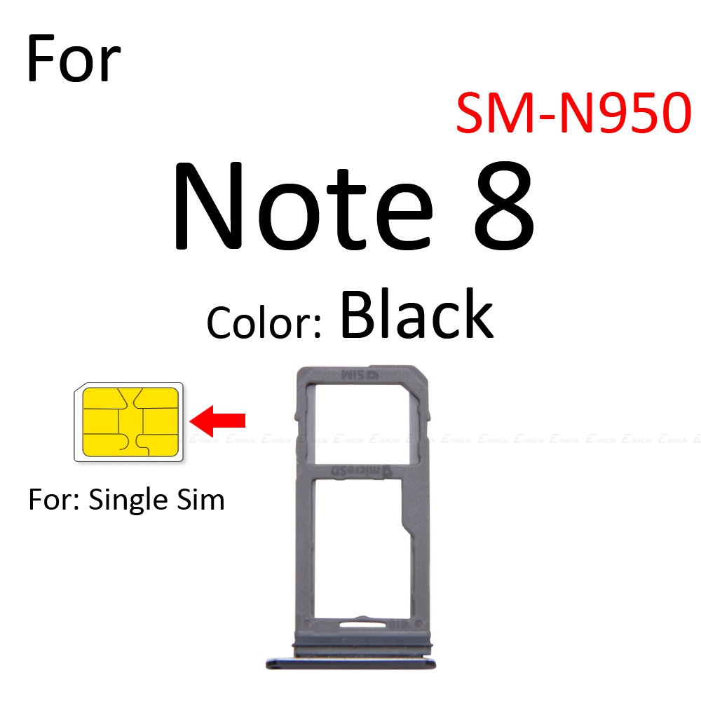 Khay Đựng Thẻ Micro SD / Sim Cho Samsung Galaxy Note 9 8 N960 N950