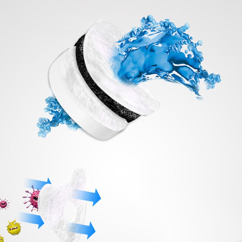 Bộ 4 Đầu Lọc Nước Hình Trái Tim Thay Thế Cho Mèo Cưng