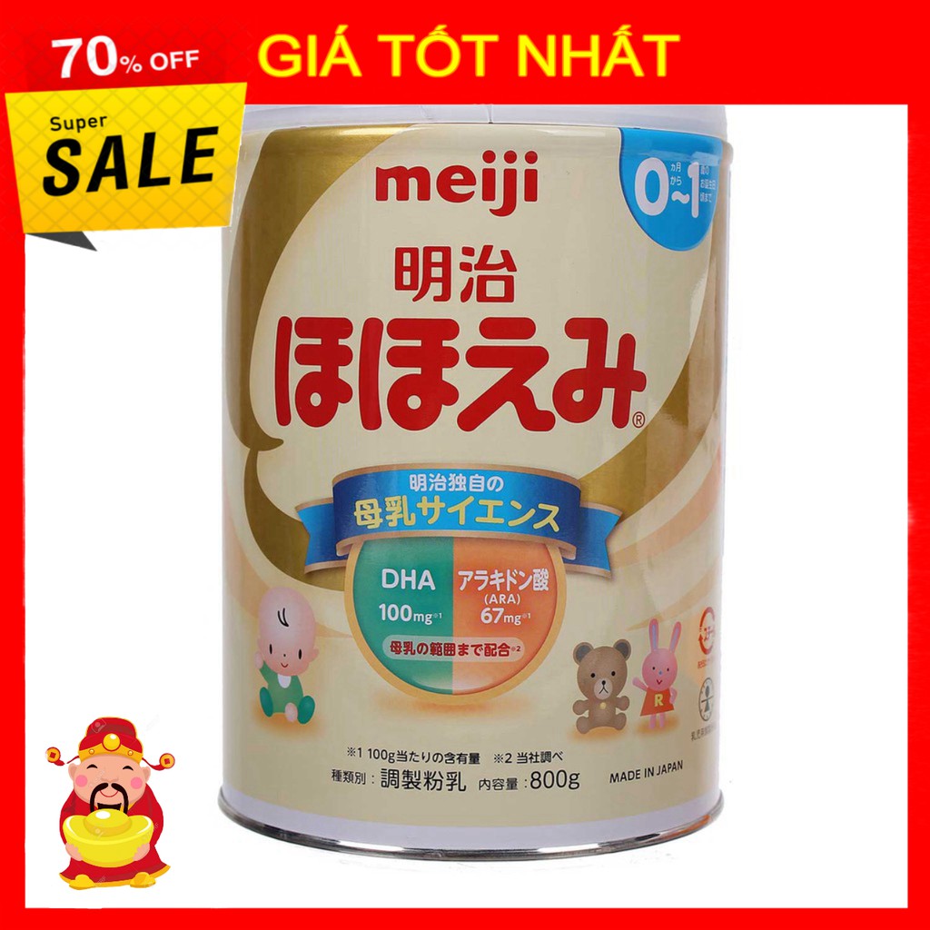 [ GIÁ TỐT NHẤT ]  Sữa Meiji số 0, 1 800g ( chiếc mới ) [ HÀNG CHÍNH HÃNG ]