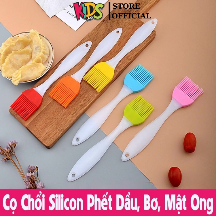Cọ Phết Dầu, Bơ, Chổi Silicon Quét Mật Ong Rút Ngắn Thời Gian Làm Bếp Của Bạn.Tiện Lợi Cho Đồ Nướ