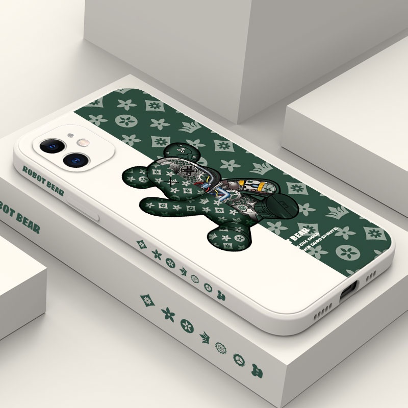 Ốp Điện Thoại Thiết Kế Hình Gấu Sáng Tạo Cho IPhone 12 Pro Max