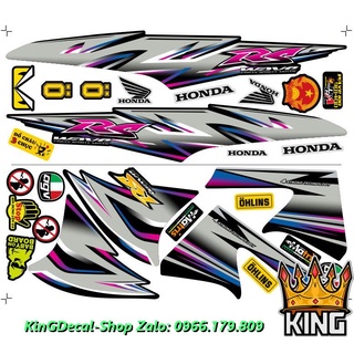 [Loại 1] Tem Rời Wave 50cc,100cc RS-RGB (2010-2016)- Ảnh Thật #Temxemay#Decal #Wave50 #Wave100 #Wave100cc