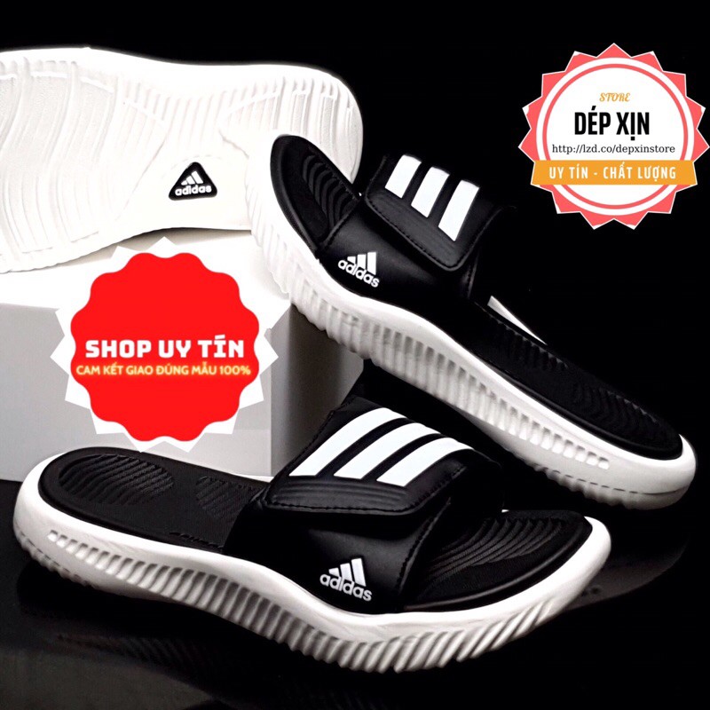 Dép ADIDAS ALPHABOUNCE Thái Lan cao cấp siêu bền nhẹ (Xanh Dương)