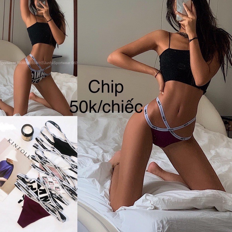 QUẦN LÓT PINK DÂY