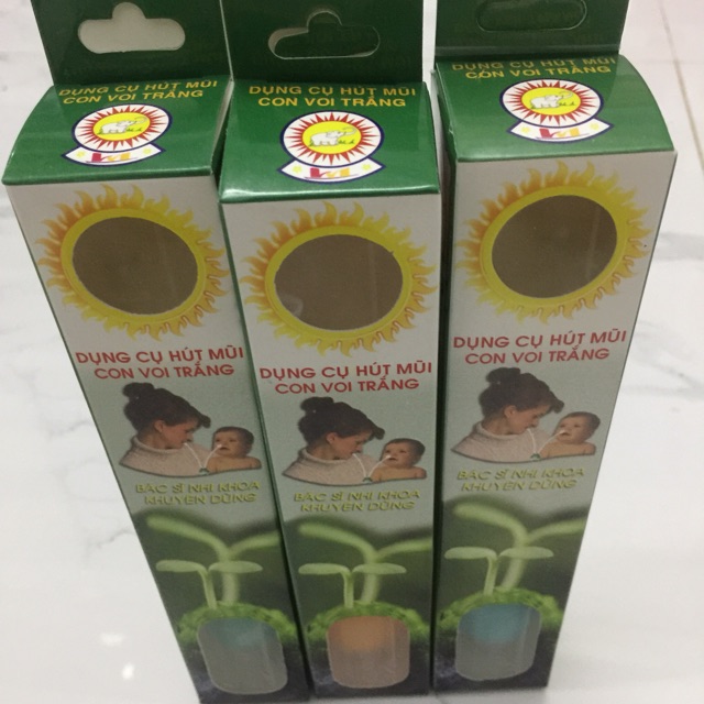 Dụng cụ hút mũi em bé