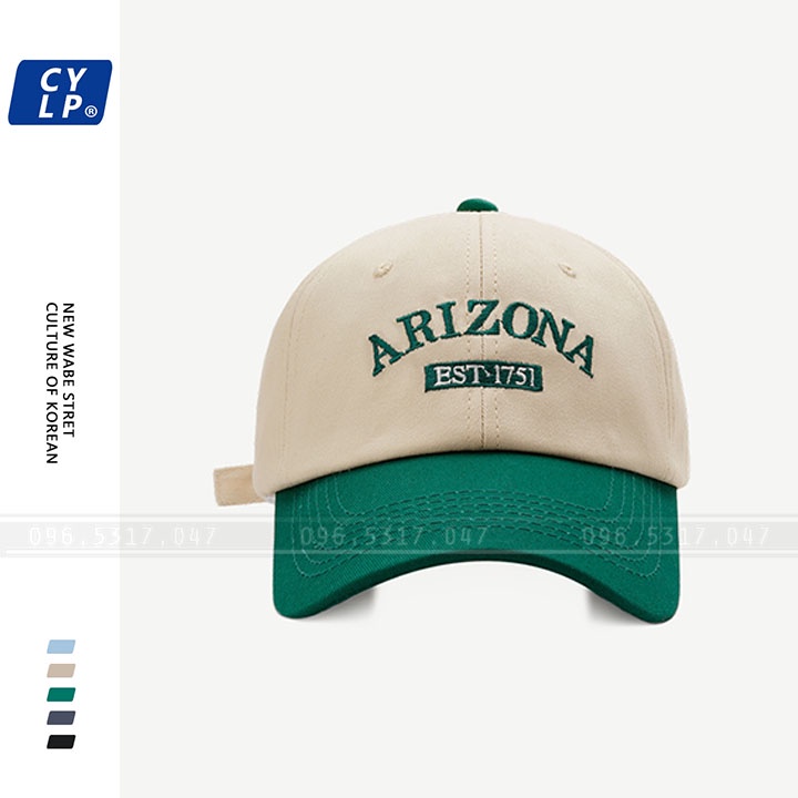 [NEW] Mũ Nón Kết Nam Nữ Arizona, Thiết Kế Trẻ Trung, Hàng Nhập Đầy Đủ Tem