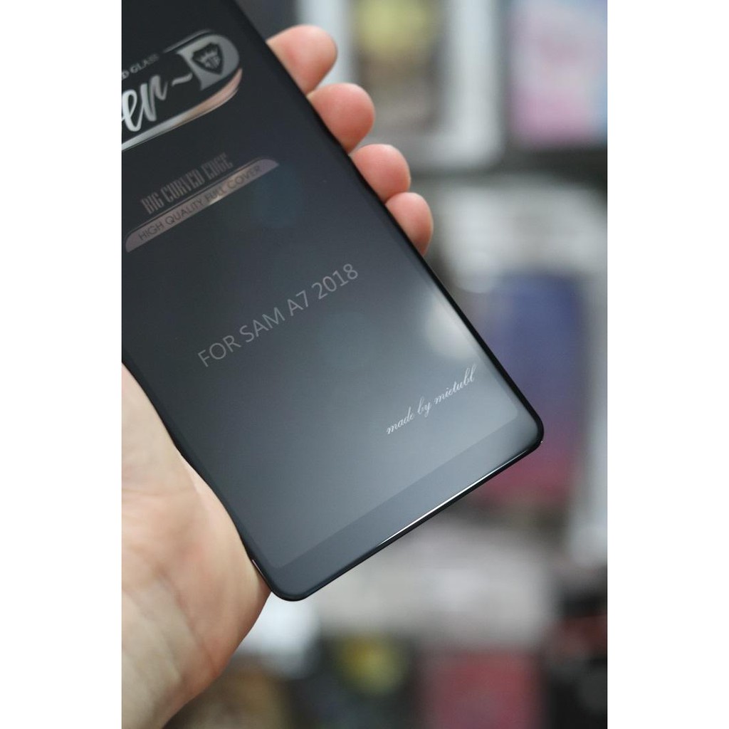 Cường lực full màn Samsung Galaxy A7 2018 Kính cường lực SuperD siêu cao cấp