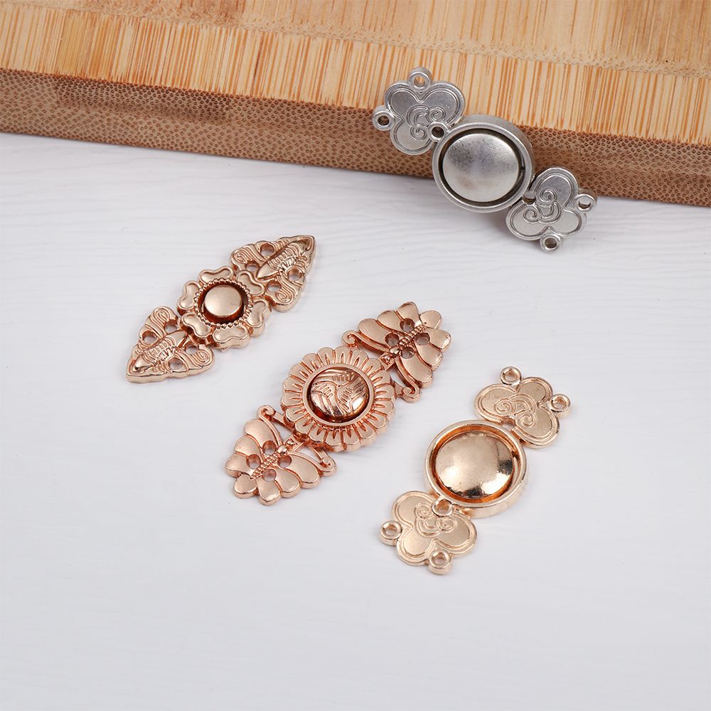 Set 5 Kẹp Giữ Khăn Choàng/Áo Khoác Cardigan Bằng Kim Loại 5 Kiểu Dáng Phong Cách Retro