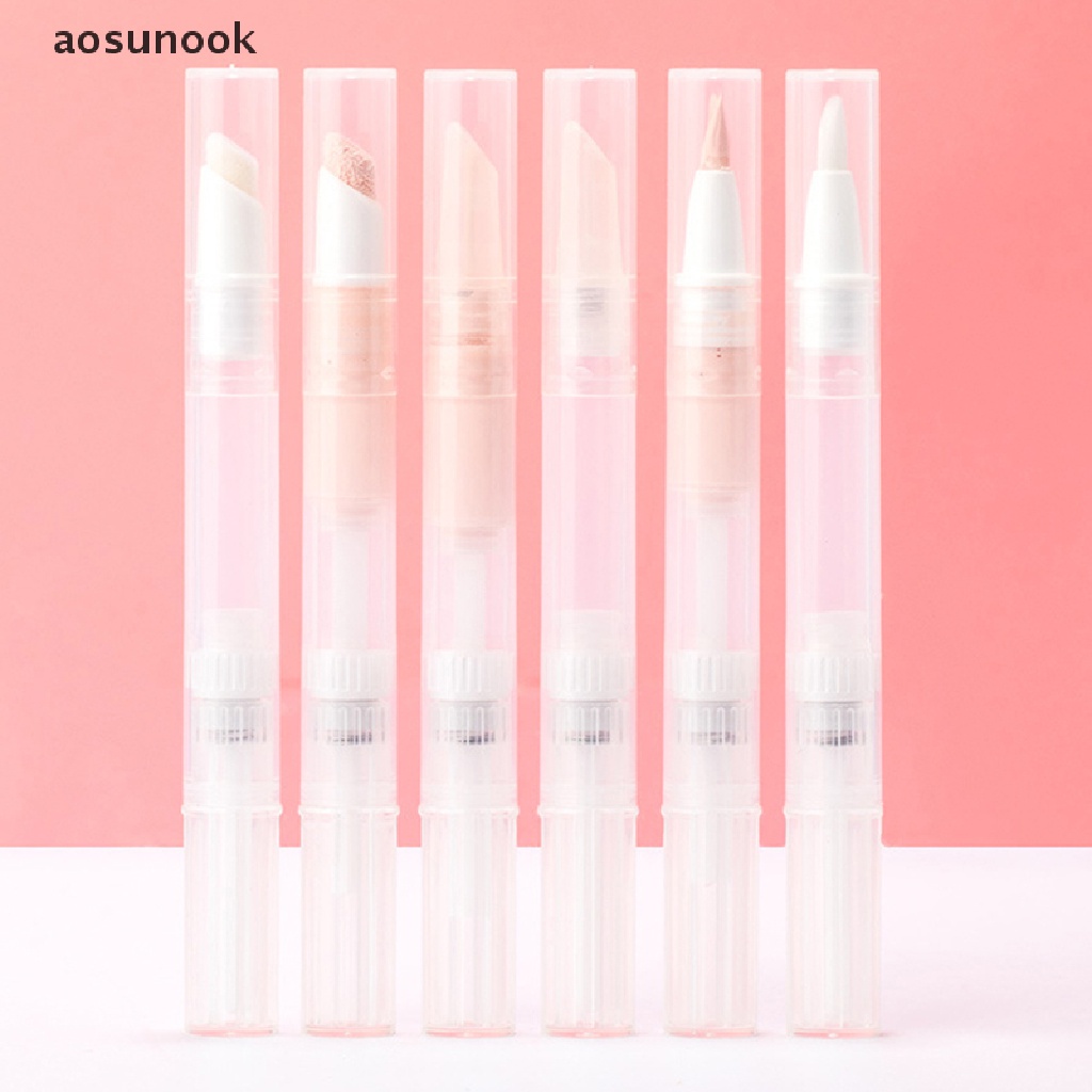 Aosunook Lọ Rỗng Đựng Kem Nền Dạng Bút Xoay 3 / 5ml