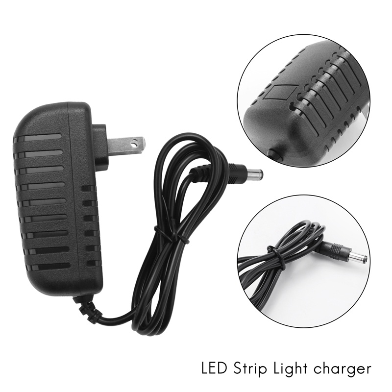 Bộ Nguồn Ac / Dc 12V 2A 24W Cho Dây Đèn Led 5050 3528