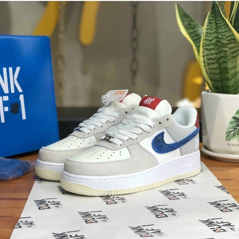 Giày Air Force 1 Dunk Low SP - Giày Thể Thao AF1 SP Undefeated 5 on it dunk Vải Xám Nâu Mới Nhẩt 2022 hàng FullBox