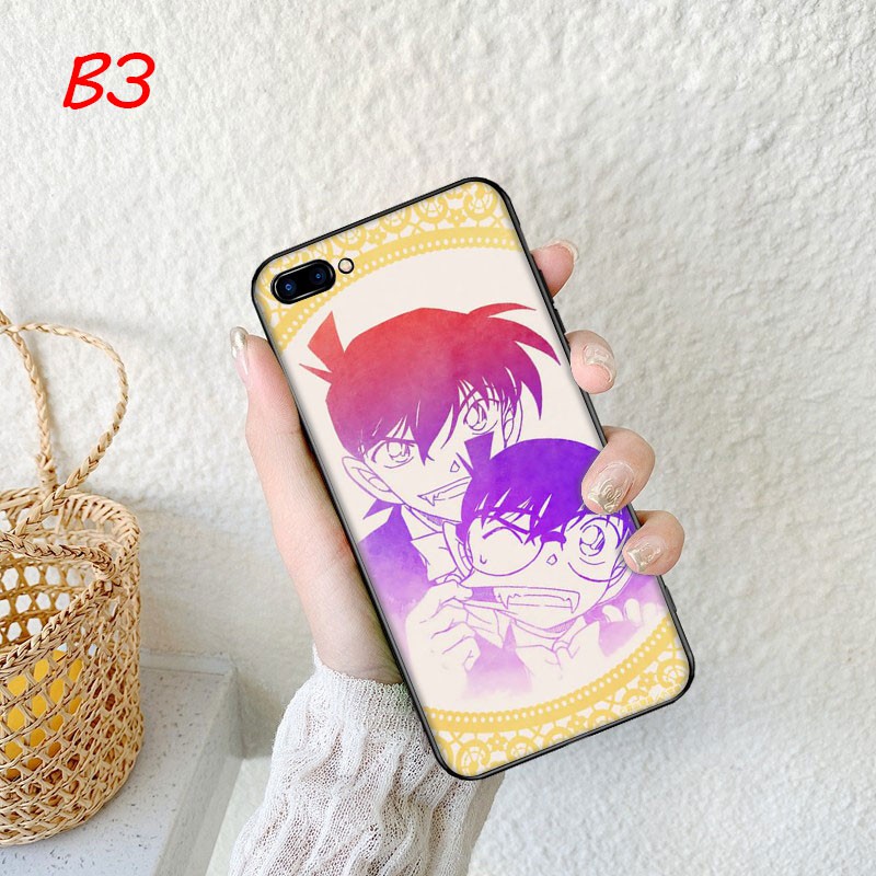 Ốp điện thoại in hình Conan cho Oppo F5 F3 F1S F1 Plus Oppo F11 Pro F9 Pro R9S